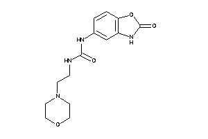 1-(2-keto-3H-1,3-benzoxazol-5-yl)-3-(2-morpholinoethyl)urea