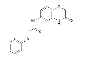 N-(3-keto-4H-1,4-benzothiazin-6-yl)-2-(2-pyridylthio)acetamide