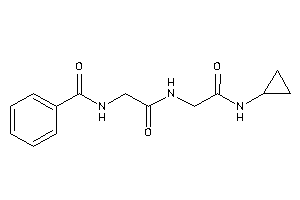 Image of N-[2-[[2-(cyclopropylamino)-2-keto-ethyl]amino]-2-keto-ethyl]benzamide