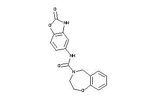 N-(2-keto-3H-1,3-benzoxazol-5-yl)-3,5-dihydro-2H-1,4-benzoxazepine-4-carboxamide