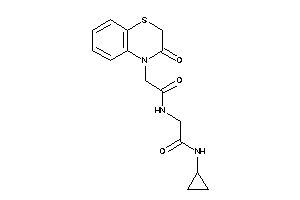 N-cyclopropyl-2-[[2-(3-keto-1,4-benzothiazin-4-yl)acetyl]amino]acetamide