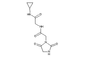 N-cyclopropyl-2-[[2-(2,5-diketoimidazolidin-1-yl)acetyl]amino]acetamide