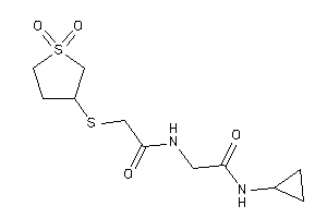 N-[2-(cyclopropylamino)-2-keto-ethyl]-2-[(1,1-diketothiolan-3-yl)thio]acetamide