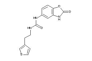 1-(2-keto-3H-1,3-benzoxazol-5-yl)-3-[2-(3-thienyl)ethyl]urea