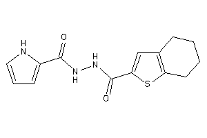 N'-(4,5,6,7-tetrahydrobenzothiophene-2-carbonyl)-1H-pyrrole-2-carbohydrazide