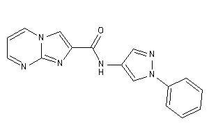 N-(1-phenylpyrazol-4-yl)imidazo[1,2-a]pyrimidine-2-carboxamide