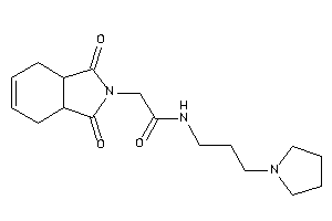 2-(1,3-diketo-3a,4,7,7a-tetrahydroisoindol-2-yl)-N-(3-pyrrolidinopropyl)acetamide