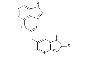 N-(1H-indol-4-yl)-2-(2-keto-1H-pyrazolo[1,5-a]pyrimidin-6-yl)acetamide