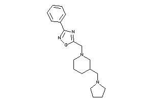 3-phenyl-5-[[3-(pyrrolidinomethyl)piperidino]methyl]-1,2,4-oxadiazole