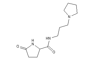 5-keto-N-(3-pyrrolidinopropyl)pyrrolidine-2-carboxamide