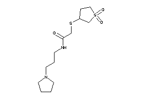 2-[(1,1-diketothiolan-3-yl)thio]-N-(3-pyrrolidinopropyl)acetamide