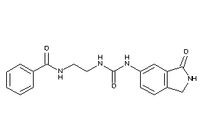 N-[2-[(3-ketoisoindolin-5-yl)carbamoylamino]ethyl]benzamide