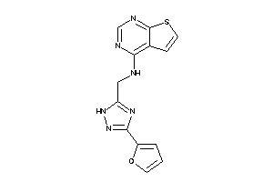 [3-(2-furyl)-1H-1,2,4-triazol-5-yl]methyl-thieno[2,3-d]pyrimidin-4-yl-amine