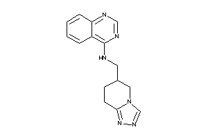 Quinazolin-4-yl(5,6,7,8-tetrahydro-[1,2,4]triazolo[4,3-a]pyridin-6-ylmethyl)amine