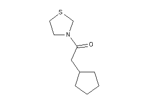 2-cyclopentyl-1-thiazolidin-3-yl-ethanone