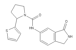 N-(3-ketoisoindolin-5-yl)-2-(2-thienyl)pyrrolidine-1-carboxamide