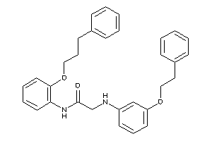 2-(3-phenethyloxyanilino)-N-[2-(3-phenylpropoxy)phenyl]acetamide