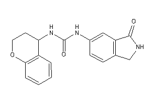 1-chroman-4-yl-3-(3-ketoisoindolin-5-yl)urea