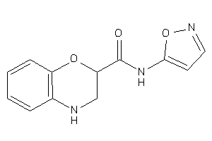 Image of N-isoxazol-5-yl-3,4-dihydro-2H-1,4-benzoxazine-2-carboxamide