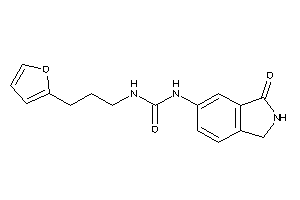 1-[3-(2-furyl)propyl]-3-(3-ketoisoindolin-5-yl)urea