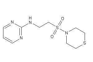 2-pyrimidyl(2-thiomorpholinosulfonylethyl)amine