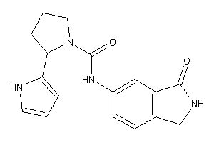 N-(3-ketoisoindolin-5-yl)-2-(1H-pyrrol-2-yl)pyrrolidine-1-carboxamide