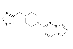 5-[[4-([1,2,4]triazolo[3,4-f]pyridazin-6-yl)piperazino]methyl]-1,2,4-oxadiazole