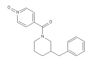 (3-benzylpiperidino)-(1-keto-4-pyridyl)methanone