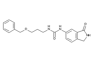 1-(3-benzoxypropyl)-3-(3-ketoisoindolin-5-yl)urea