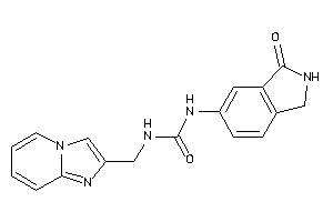 1-(imidazo[1,2-a]pyridin-2-ylmethyl)-3-(3-ketoisoindolin-5-yl)urea