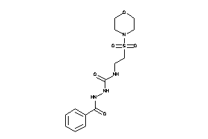 Image of 1-benzamido-3-(2-morpholinosulfonylethyl)urea