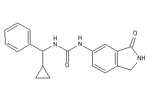 1-[cyclopropyl(phenyl)methyl]-3-(3-ketoisoindolin-5-yl)urea