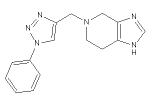 5-[(1-phenyltriazol-4-yl)methyl]-1,4,6,7-tetrahydroimidazo[4,5-c]pyridine