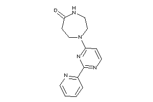 1-[2-(2-pyridyl)pyrimidin-4-yl]-1,4-diazepan-5-one