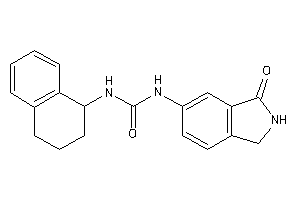 1-(3-ketoisoindolin-5-yl)-3-tetralin-1-yl-urea