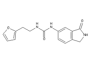 1-[2-(2-furyl)ethyl]-3-(3-ketoisoindolin-5-yl)urea