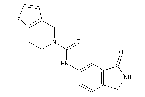 N-(3-ketoisoindolin-5-yl)-6,7-dihydro-4H-thieno[3,2-c]pyridine-5-carboxamide