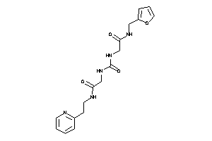 Image of 2-[[2-(2-furfurylamino)-2-keto-ethyl]carbamoylamino]-N-[2-(2-pyridyl)ethyl]acetamide