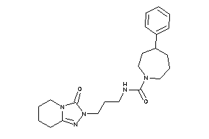 N-[3-(3-keto-5,6,7,8-tetrahydro-[1,2,4]triazolo[4,3-a]pyridin-2-yl)propyl]-4-phenyl-azepane-1-carboxamide