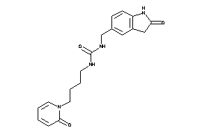 1-[(2-ketoindolin-5-yl)methyl]-3-[4-(2-keto-1-pyridyl)butyl]urea