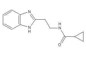 N-[2-(1H-benzimidazol-2-yl)ethyl]cyclopropanecarboxamide