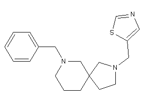 Image of 5-[(7-benzyl-2,7-diazaspiro[4.5]decan-2-yl)methyl]thiazole