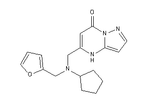 5-[[cyclopentyl(2-furfuryl)amino]methyl]-4H-pyrazolo[1,5-a]pyrimidin-7-one