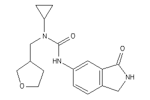 1-cyclopropyl-3-(3-ketoisoindolin-5-yl)-1-(tetrahydrofuran-3-ylmethyl)urea