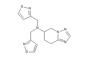 Bis(isoxazol-3-ylmethyl)-(5,6,7,8-tetrahydro-[1,2,4]triazolo[1,5-a]pyridin-6-yl)amine