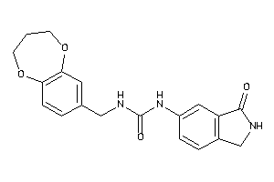 1-(3,4-dihydro-2H-1,5-benzodioxepin-7-ylmethyl)-3-(3-ketoisoindolin-5-yl)urea