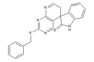 2-(benzylthio)spiro[6H-pyrido[2,3-d]pyrimidine-5,3'-indoline]-2'-one