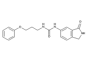 1-(3-ketoisoindolin-5-yl)-3-(3-phenoxypropyl)urea