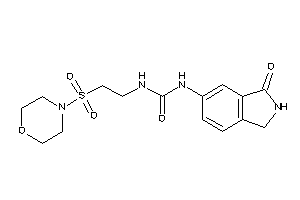 1-(3-ketoisoindolin-5-yl)-3-(2-morpholinosulfonylethyl)urea