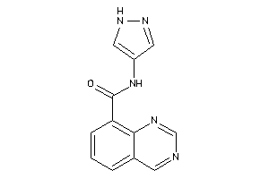 N-(1H-pyrazol-4-yl)quinazoline-8-carboxamide